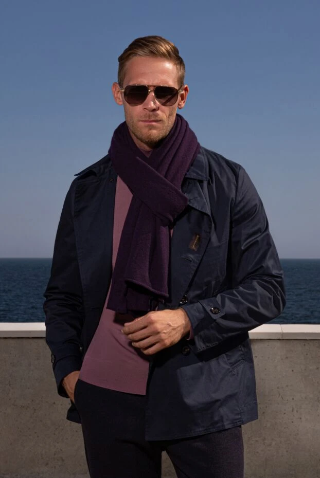 Moorer куртка мужская синяя 180055 - фото 3