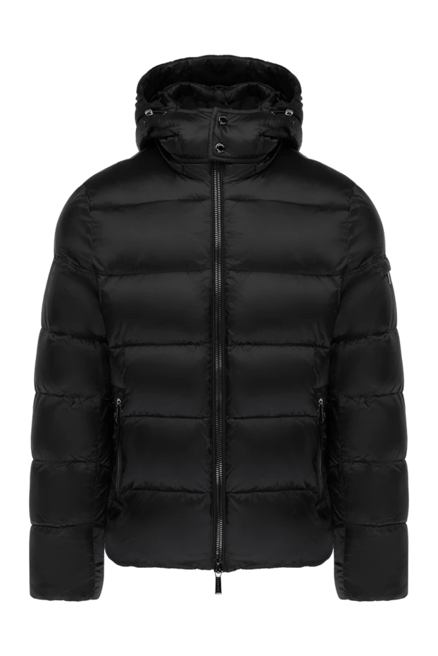 Moorer man men's black down jacket made of polyamide купить с ценами и фото 180056 - photo 1