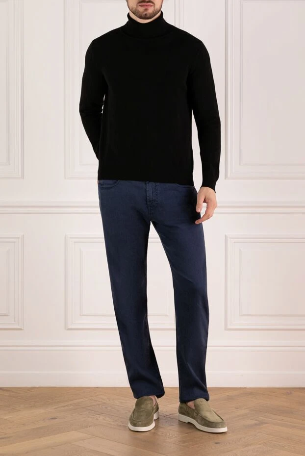 Moorer man men's black cashmere golf купить с ценами и фото 180134 - photo 2