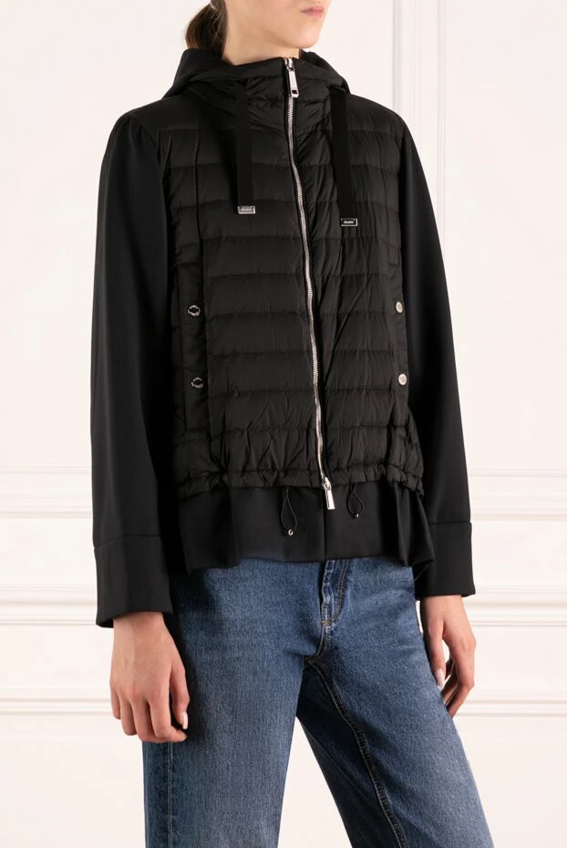 Moorer women's black polyester jacket 180188 - photo 3