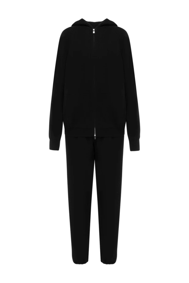 Loro Piana woman women's black walking suit made of cashmere купить с ценами и фото 180213 - photo 1