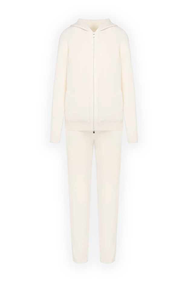 Loro Piana woman women's white walking suit made of cashmere купить с ценами и фото 180214 - photo 1