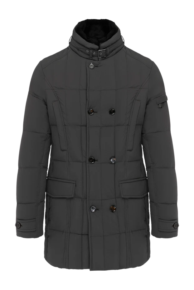 Moorer man men's gray jacket made of polyamide and polyurethane купить с ценами и фото 180220 - photo 1