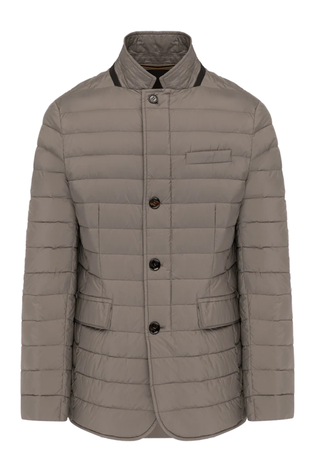 Moorer man men's beige jacket made of polyamide and polyurethane купить с ценами и фото 180227 - photo 1