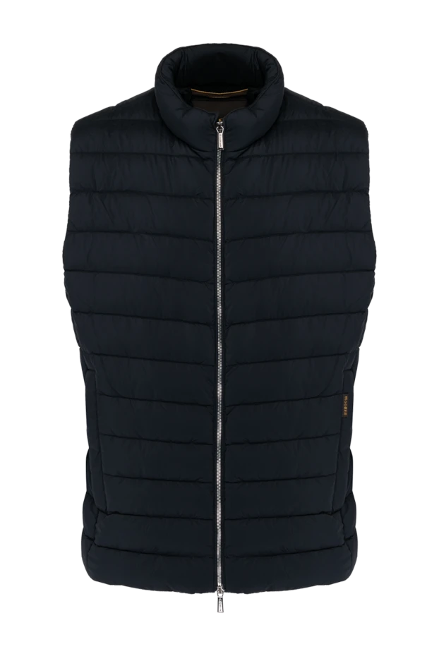 Moorer man men's blue vest made of polyamide and polyurethane купить с ценами и фото 180235 - photo 1