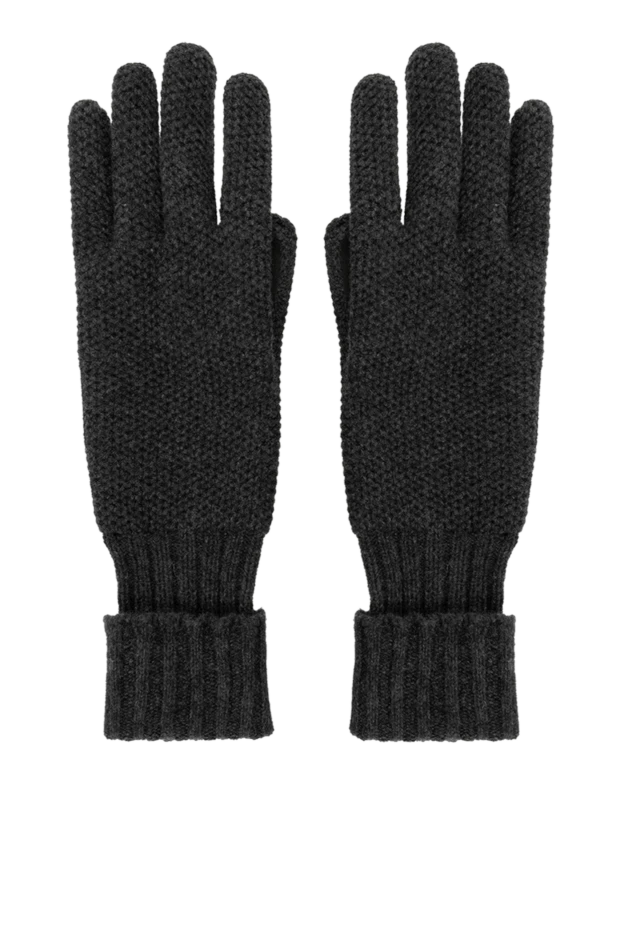 Moorer woman women's gray cashmere gloves купить с ценами и фото 180238 - photo 1