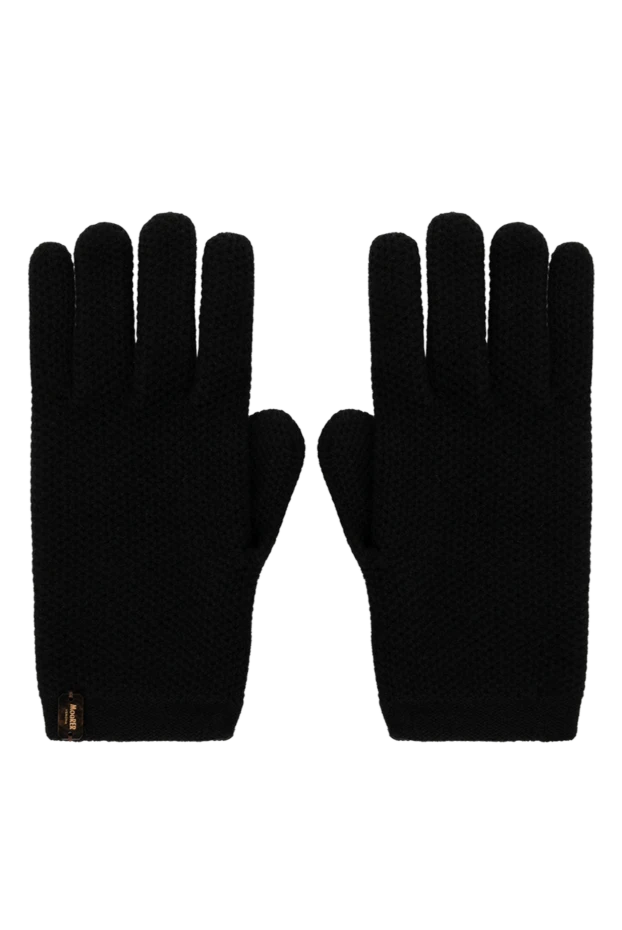 Moorer woman women's black cashmere gloves купить с ценами и фото 180241 - photo 1