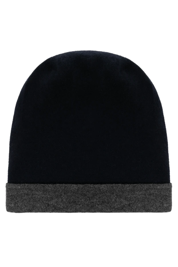 Moorer man men's blue cashmere hat купить с ценами и фото 180242 - photo 1