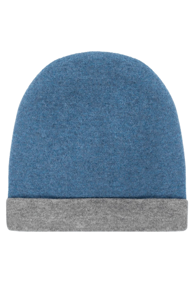 Moorer man men's blue cashmere hat купить с ценами и фото 180244 - photo 1