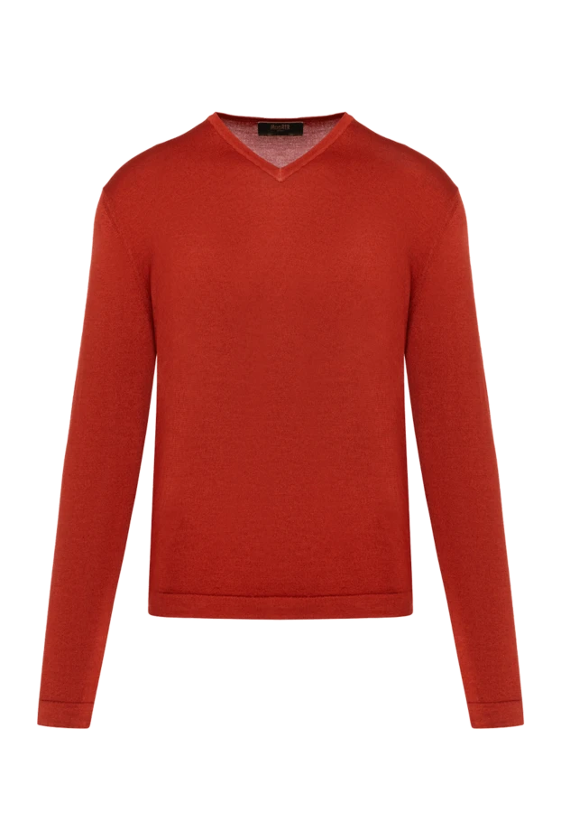 Moorer man men's red wool jumper купить с ценами и фото 180270 - photo 1