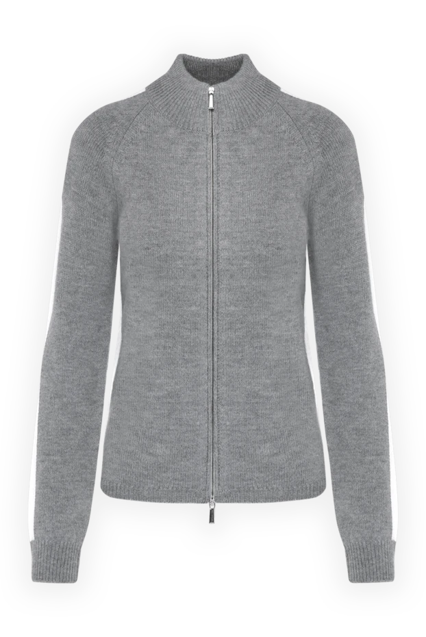 Moorer woman women's gray wool cardigan купить с ценами и фото 180279 - photo 1