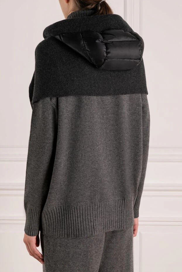 Moorer кашемировый шарф с дутым капюшоном
 180295 - фото 3