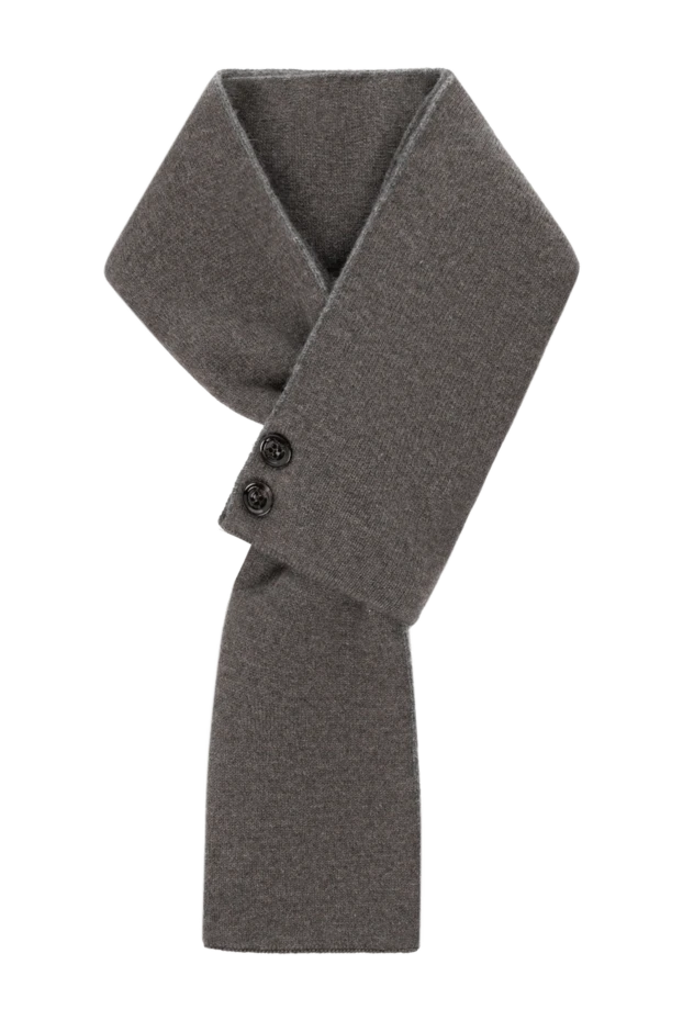 Moorer man men's gray cashmere scarf купить с ценами и фото 180309 - photo 1