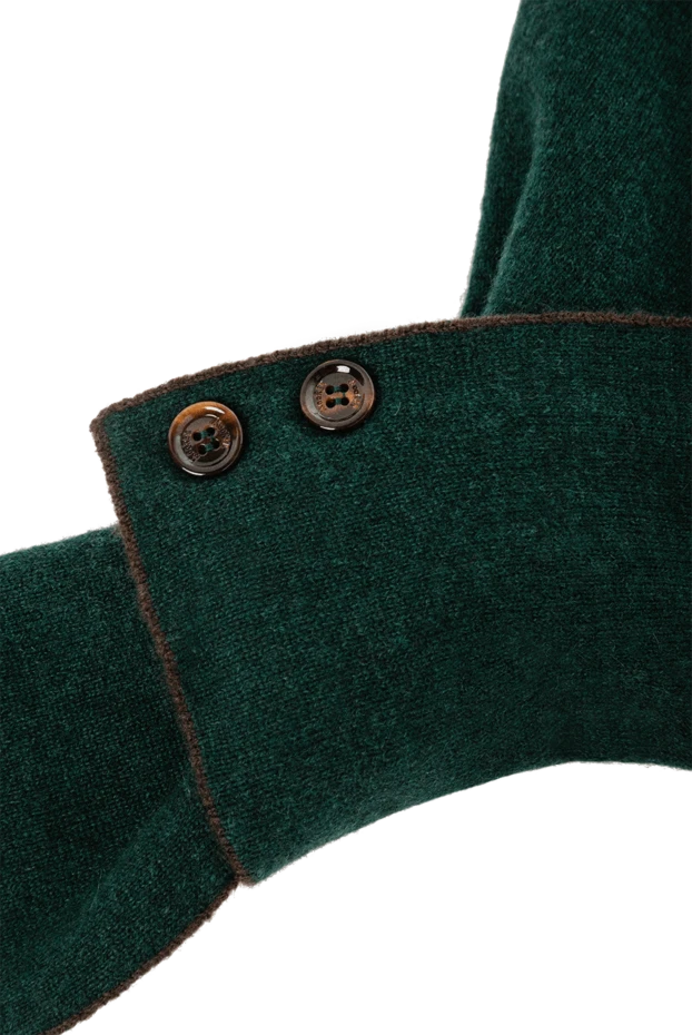 Moorer cashmere scarf for men green 180312 - photo 3