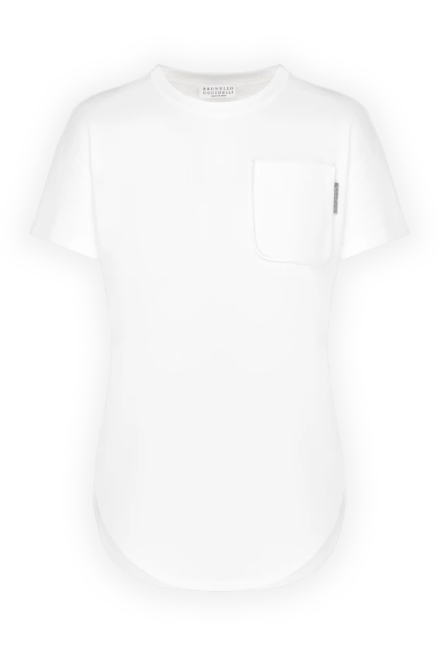 Brunello Cucinelli cotton t-shirt with a patch pocket and a rounded hem
180345 - photo 1