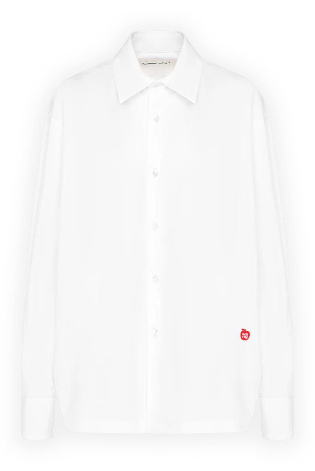 Alexanderwang woman women's white cotton shirt купить с ценами и фото 180363 - photo 1