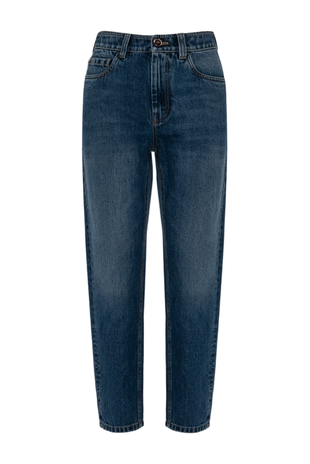 Әйелдерге арналған көк мақта джинсы - фото 1