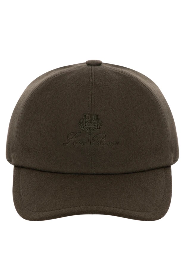 Loro Piana man men's green cashmere cap купить с ценами и фото 180426 - photo 1