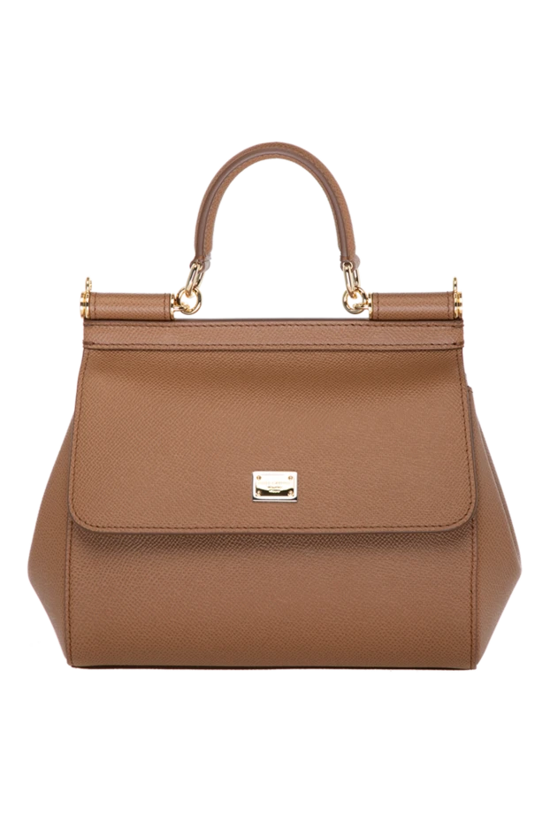 Dolce & Gabbana woman women's beige calfskin bag купить с ценами и фото 180447 - photo 1