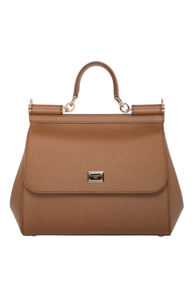 Dolce & Gabbana woman women's beige calfskin bag купить с ценами и фото 180448 - photo 1