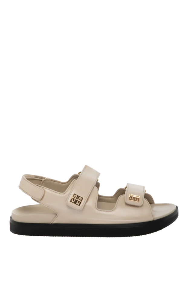 Givenchy woman women's sandals, beige, made of genuine leather купить с ценами и фото 180485 - photo 1