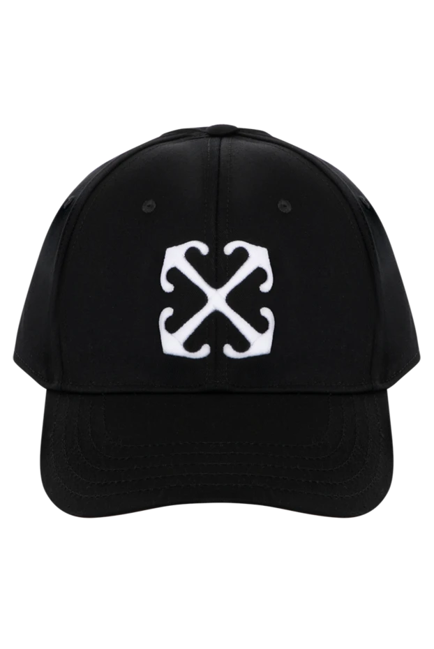 Off-White man men's black cotton cap купить с ценами и фото 180539 - photo 1