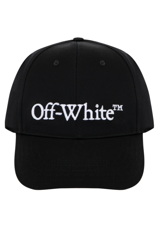 Off-White man men's black cotton cap купить с ценами и фото 180540 - photo 1