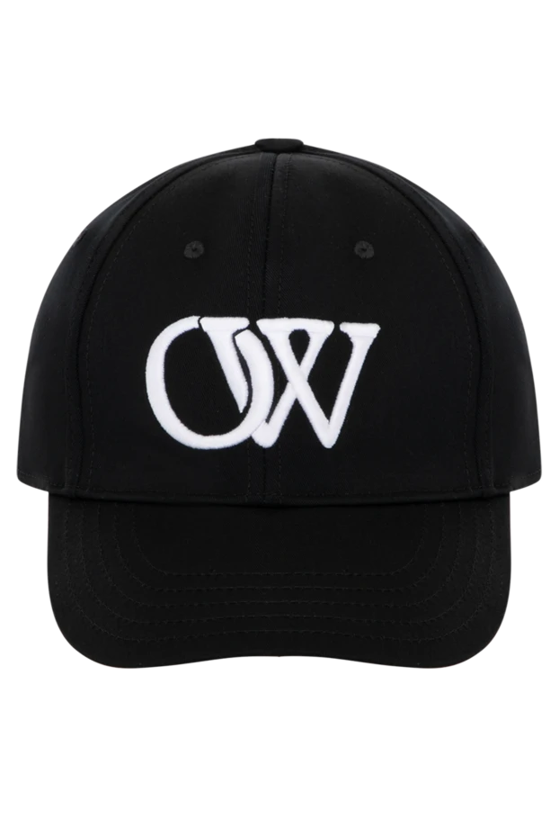 Off-White man men's black cotton cap купить с ценами и фото 180541 - photo 1