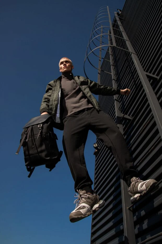 Balenciaga кроссовки track мужские серые 180559 - фото 2