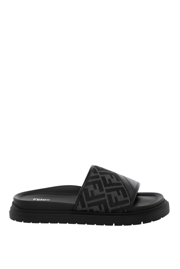 Fendi man men's black sandals купить с ценами и фото 180564 - photo 1