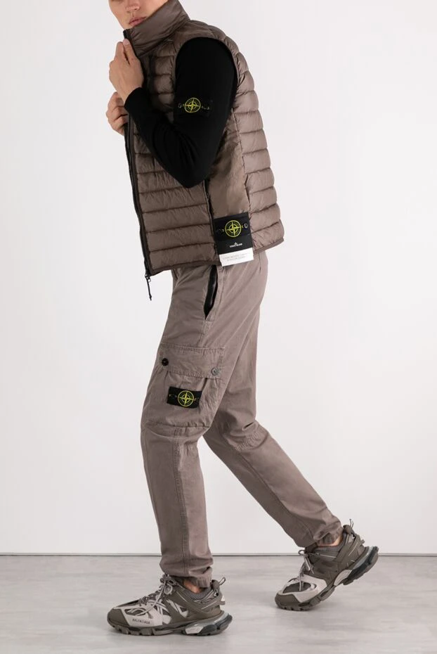 Stone Island man waistcoat купить с ценами и фото 180581 - photo 2