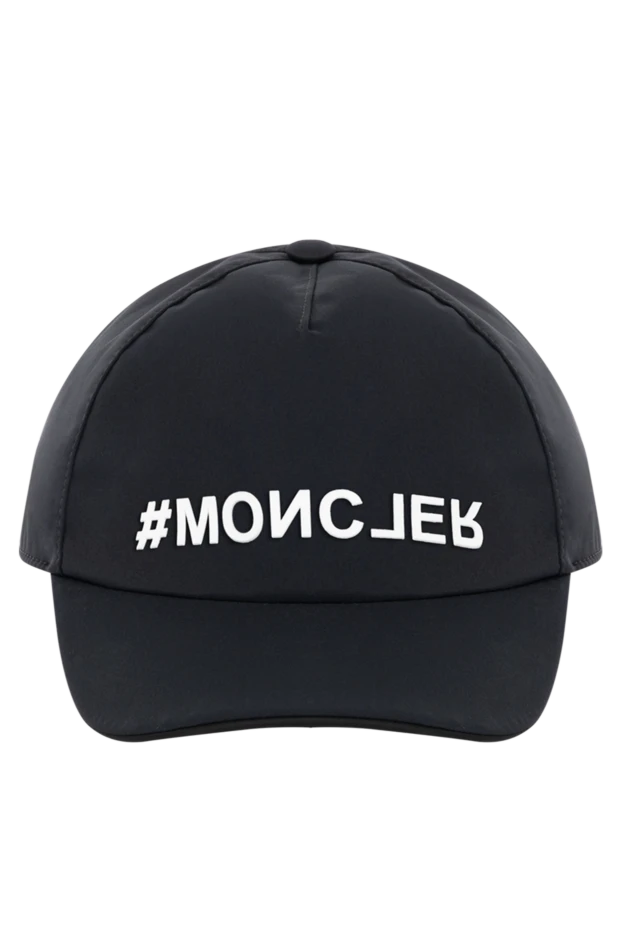 Moncler man men's black cap купить с ценами и фото 180588 - photo 1