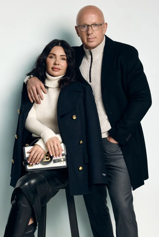 Prada женский тренч из шерсти синий 180616 - фото 2