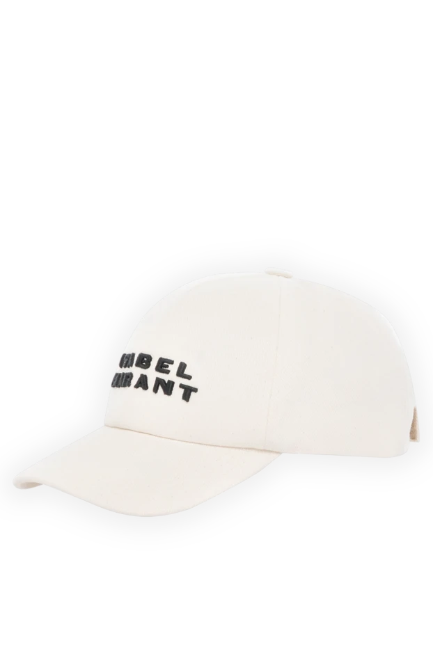 Isabel Marant женская бейсболка светлая с объёмной вышивкой
 180630 - фото 3