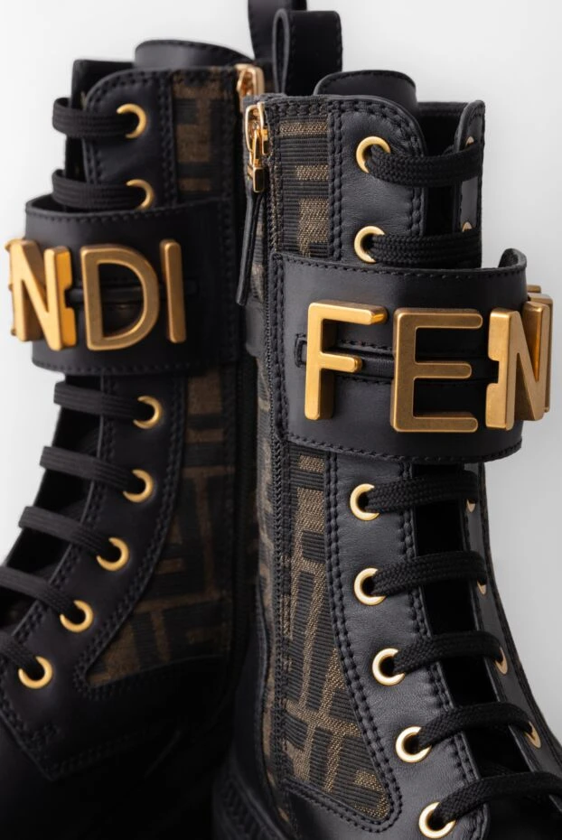 Fendi wmns fendigraphy қоңыр әйелдер етігі 180632 - фото 2