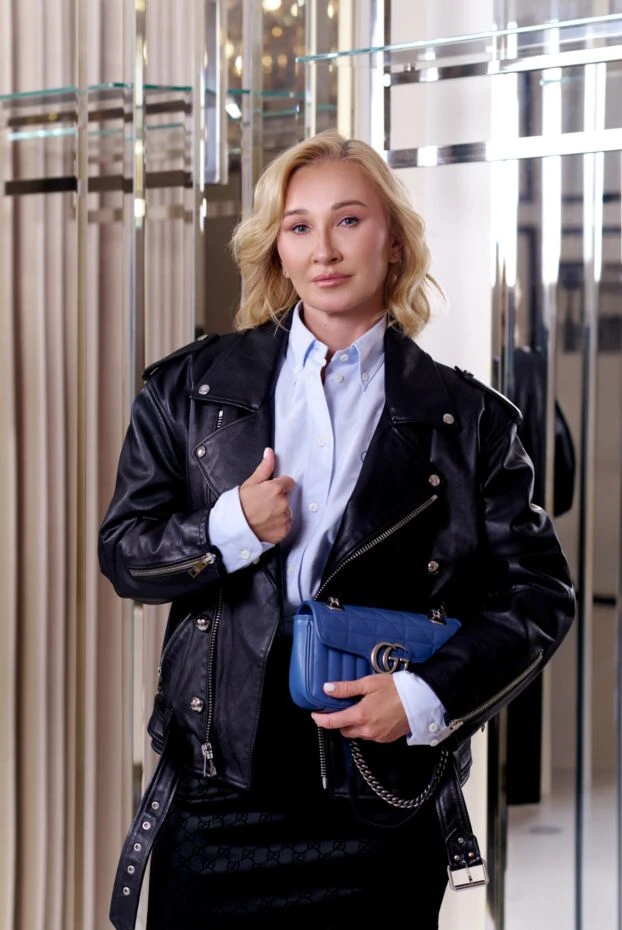 Women's Casual Calfskin Biker Jacket Black
- photo 2