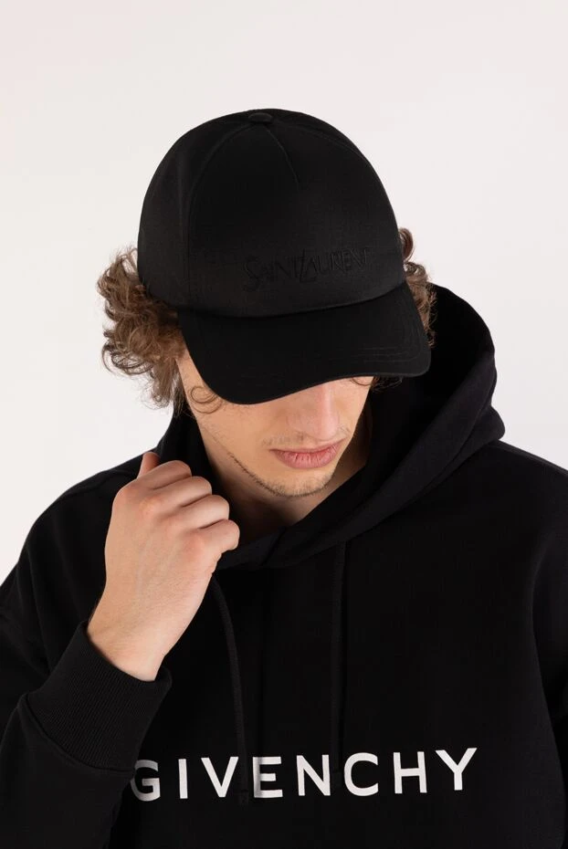 Saint Laurent man cap купить с ценами и фото 180680 - photo 1