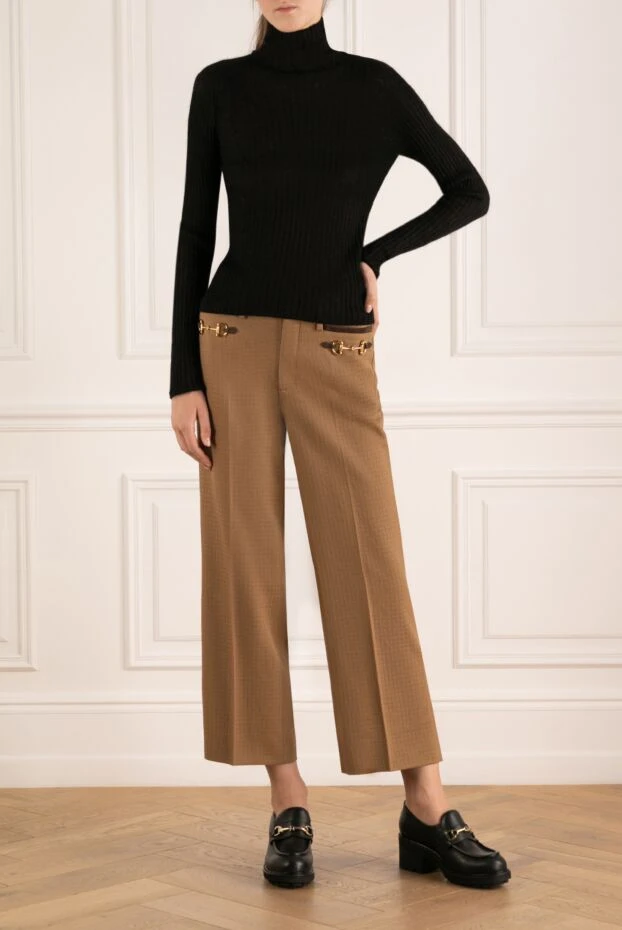 Gucci woman trousers купить с ценами и фото 180720 - photo 2