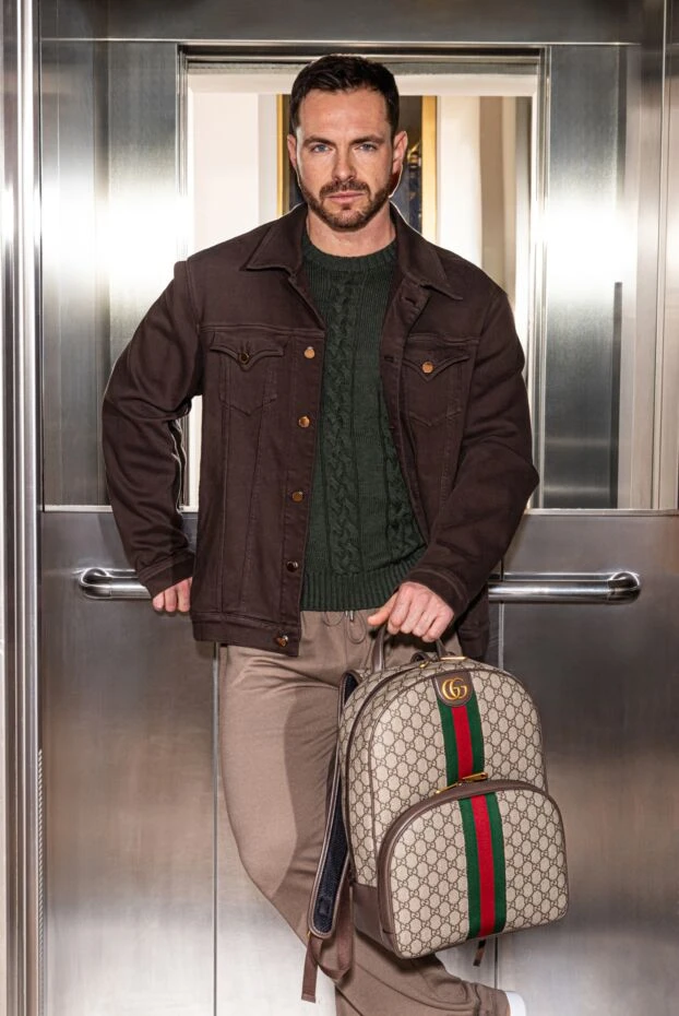 Gucci ophidia men's backpack beige 180726 - photo 3