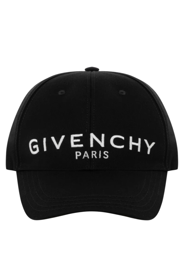 Givenchy man men's black cap made of cotton and acrylic купить с ценами и фото 180745 - photo 1