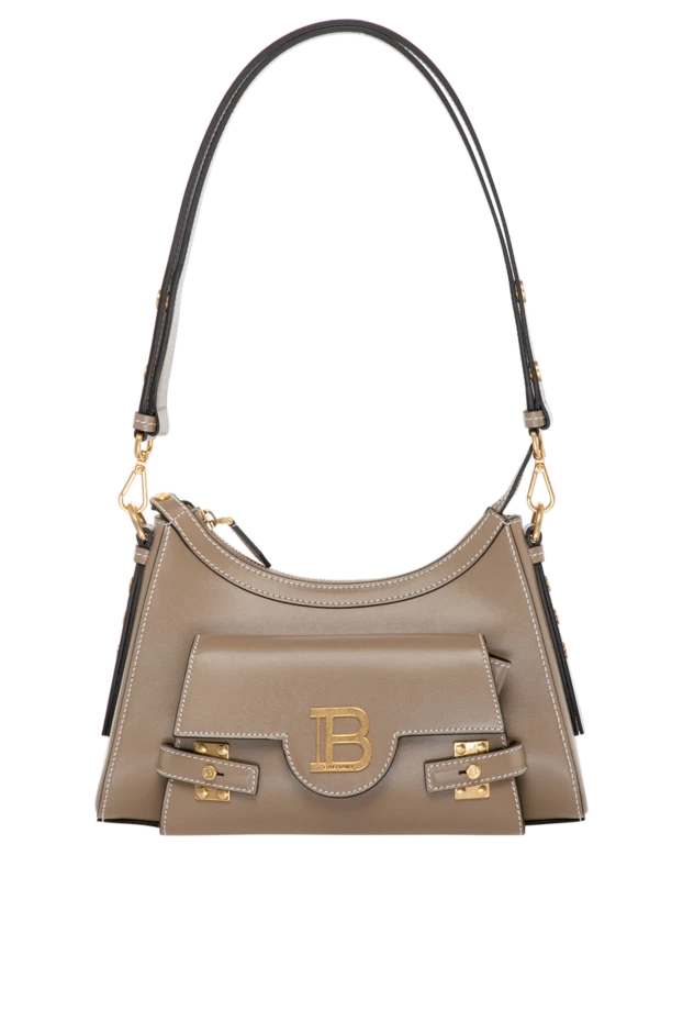 Balmain woman women's beige calfskin bag купить с ценами и фото 180751 - photo 1