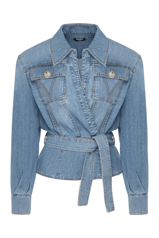 Balmain woman jean jacket купить с ценами и фото 180752 - photo 1