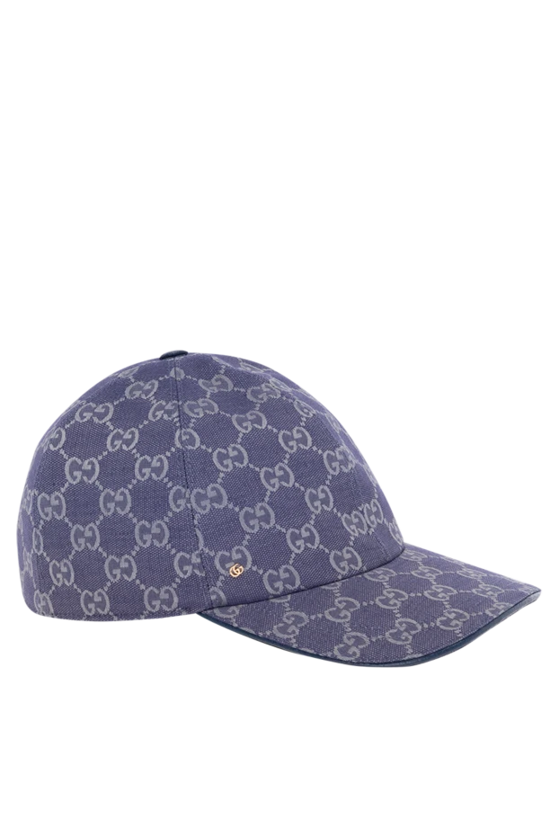 Gucci әйелдерге арналған көк мақтадан жасалған қалпақ 180820 - фото 3