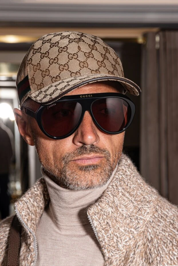Gucci men's cap beige 180823 - photo 3