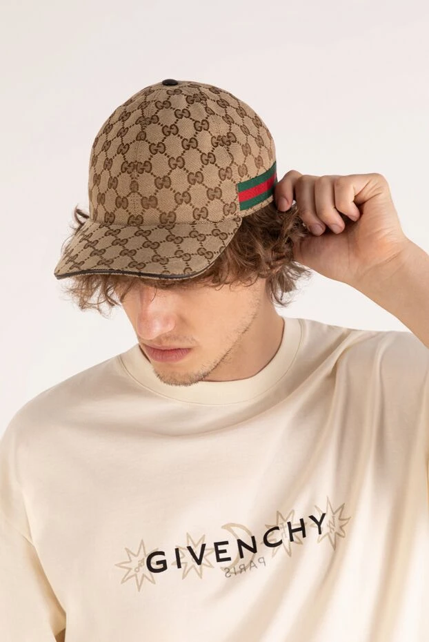 Gucci man men's beige cap купить с ценами и фото 180823 - photo 2