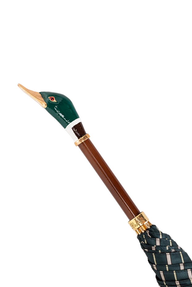 Pasotti ерлерге арналған жасыл жабайы үйректің басы бар қолшатыр 180900 - фото 3