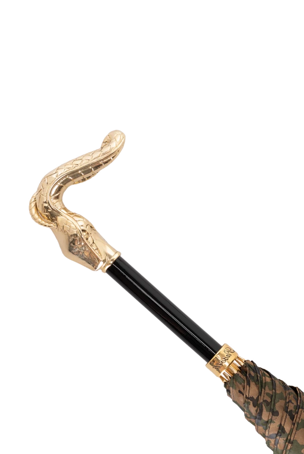 Pasotti brown umbrella with snake handle for men 180918 - photo 3