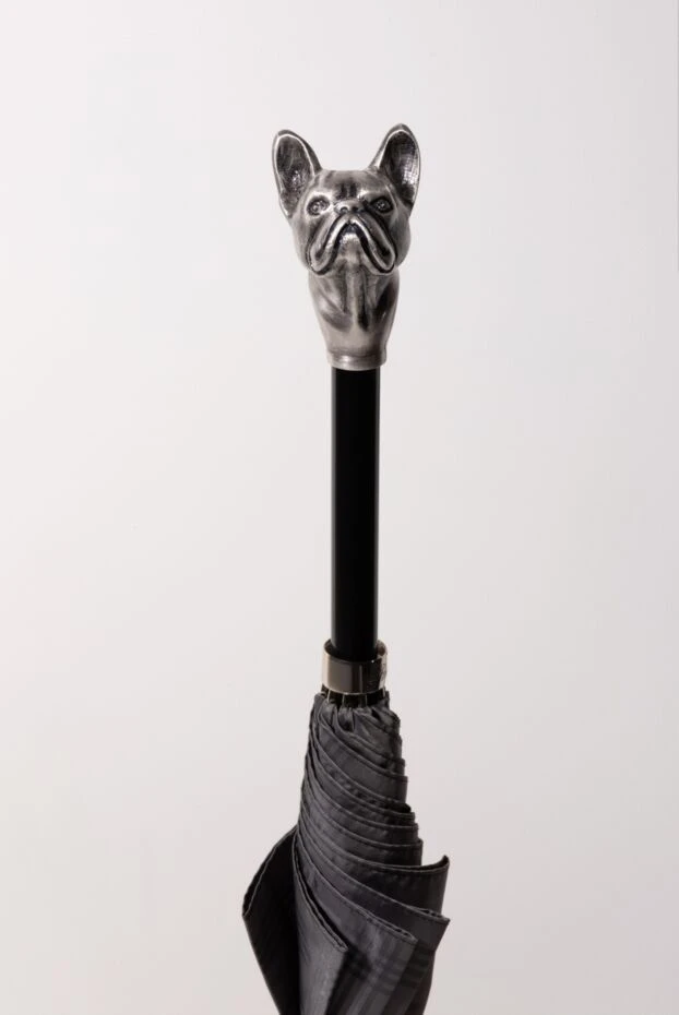 Pasotti men's umbrella check bulldog gray checkered 180938 - photo 3