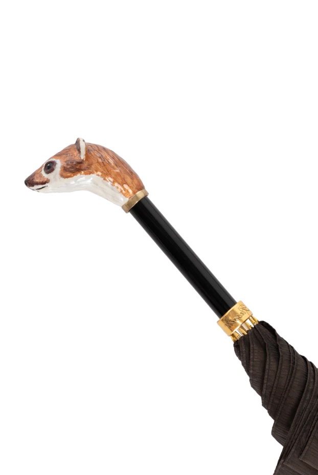 Pasotti men's umbrella laska black made of polyester 180948 - photo 3