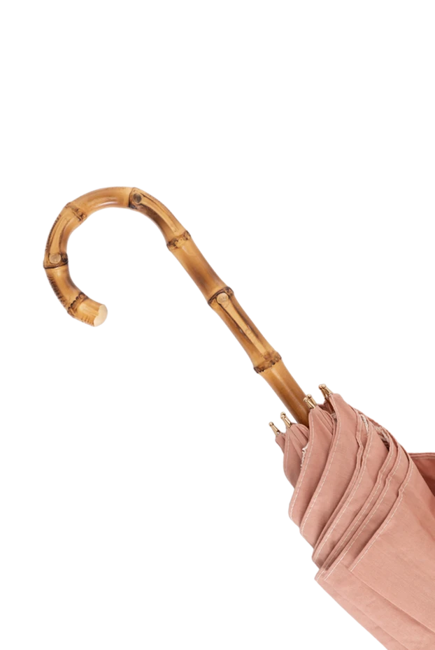 Pasotti women's umbrella with bamboo handle, pink 180961 - photo 3